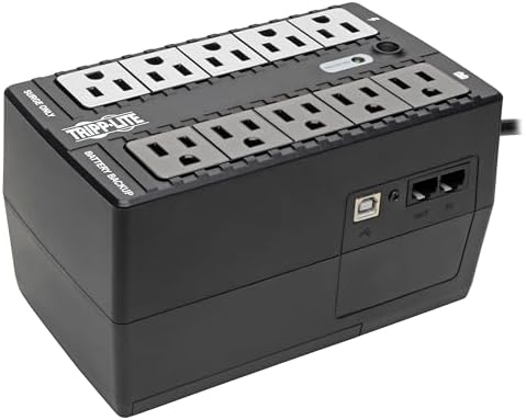Eaton Tripp Lite INTERNET600U 600VA UPS 325W Battery Backup Surge Protector by TrippLite