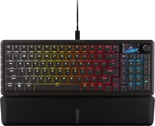 CORSAIR Vanguard 96 RGB Mechanical 96% Wired Gaming Keyboard – Black by Unknown