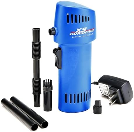 X3 Hurricane Electric Air Duster - Rechargeable Compressed Air Duster Can - Traditional Canned Air Dusters - Powerful Air Blower for PC, Keyboard, Camera & Room Cleaning by CanlessAir