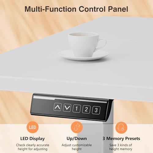 Sweetcrispy Electric Standing Desk, Computer Desk, 40x24 Inch - Image 4