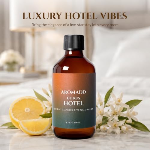 AROMADD Citrus Hotel Diffuser Oil Inspired by Luxury Hotel Scent, 200 mL - Image 6