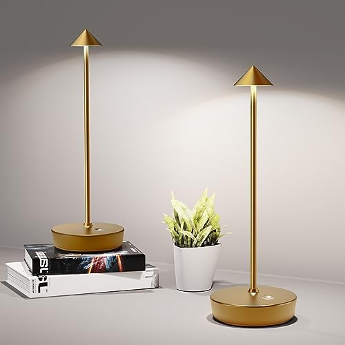Cordless Table Lamp Rechargeable 6000mAh Battery Outdoor LED Light by SHANGCAI