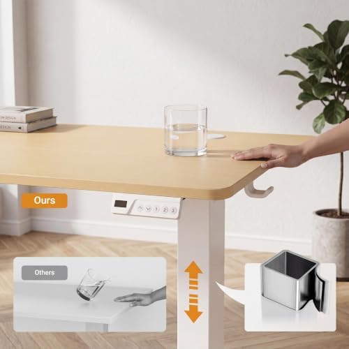 Claiks 35 x 20 Inch Nature Electric Standing Desk - Image 5