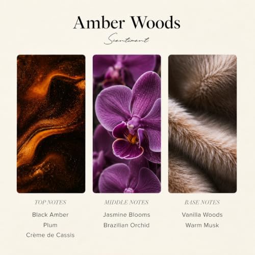 Scentiment Amber Woods Hotel Diffuser Oil -Fragrance Oil -16.91fl oz(500mL) - Image 3