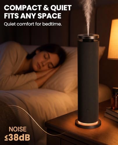 Waterless Essential Oil Diffuser Starter Kit Fabric-Wrapped Design - Image 5