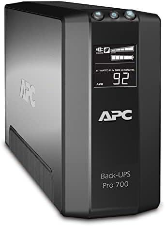 APC Back-UPS Pro 700VA UPS Battery Backup & Surge Protector (BR700G), Pack of 2 - Image 3