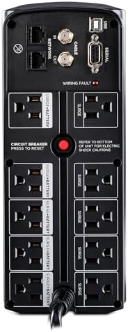 CyberPower CP1200AVR AVR UPS Battery Backup and Surge Protector - Image 4