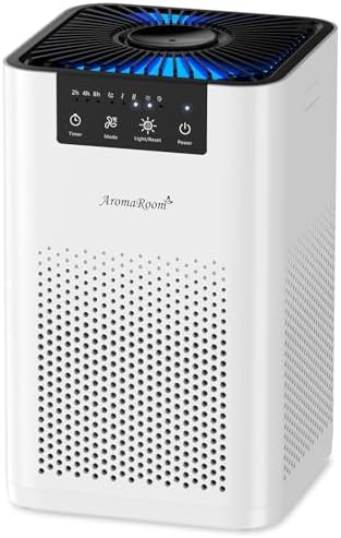 AromaRoom Air Purifiers for Bedroom with 3-in-1 Filters by AromaRoom