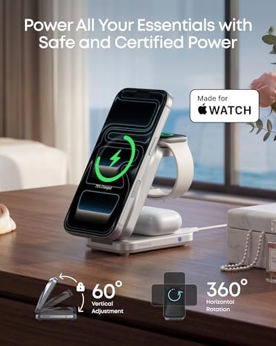Anker Prime 25W Qi2.2-Certified Palm-Sized 3-in-1 Foldable MagSafe Charger - Image 6