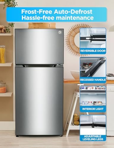 Commercial Cool 18 Cu. Ft. Top Mount Refrigerator, Ice Maker, CCR1800GIMS - Image 5