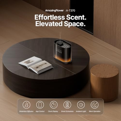Smart Waterless Essential Oil Diffuser with 4 Hotel‑Inspired Oils - Image 2