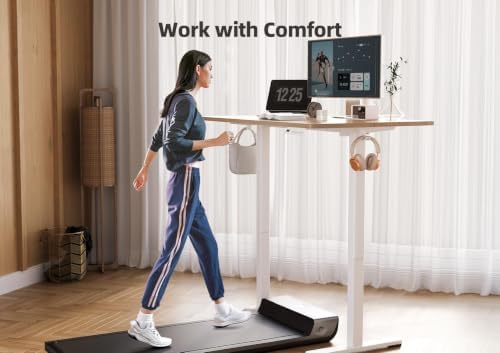 YDN 35 x 20 Inch Nature Electric Standing Desk - Image 2