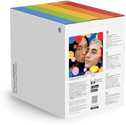 Polaroid Hi-Print - Bluetooth Connected 3x3 Photo Dye-Sub Printer Photo Paper Bundle - 60 Photo Sheets Inlcuded (6647) - Image 4