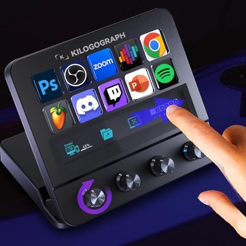Mirabox Stream Dock - Steam Deck Controller for PC Mac, N4E by KILOGOGRAPH
