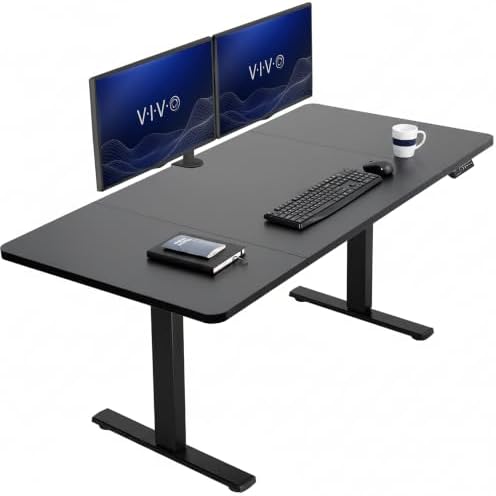 VIVO Black 60 x 30 in Standing Desk, DESK-KIT-1B6B-30 by VIVO