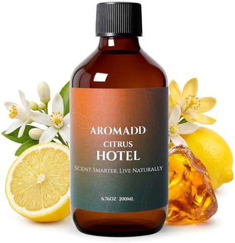 AROMADD Citrus Hotel Diffuser Oil Inspired by Luxury Hotel Scent, 200 mL by Aromadd