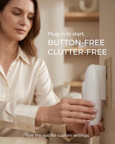 Smart Plug-in Waterless Oil Diffuser, Bluetooth/App Control, Up to 800 Sq Ft Coverage, Silent Cold-Air Diffuser for Home & Office, No Water, Pet & Kid Safe - Image 5