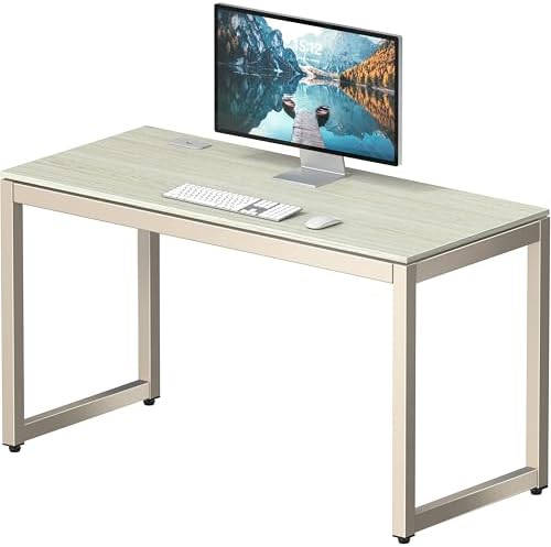 SHW 48-Inch Commercial-Grade Office Computer Desk, Maple by SHW