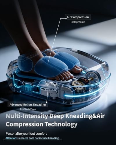 Howdy Foot Massager with Heat & Cold Therapy for Neuropathy - Image 4