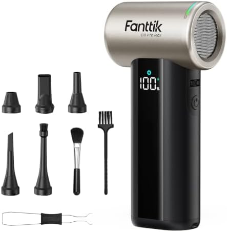 Fanttik B11 Pro Max Electric Air Duster with Powerbank Function (Champagne) by FANTTIK%C2%AE