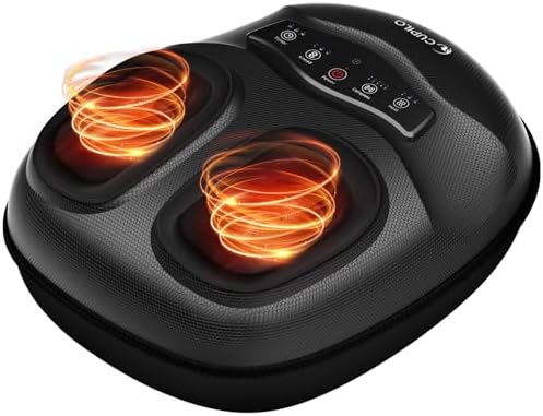 CuPiLo Shiatsu Foot Massager with Heat for Plantar Fasciitis and Neuropathy by CUPILO