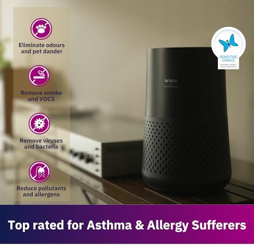 WINIX A230 Air Purifier for Bedroom Up to 1110 Ft² in 1 Hr With Air Quality Monitor, True HEPA, Carbon Filter and Auto Mode, Captures Pet Allergies, Smoke, Dust - Image 3
