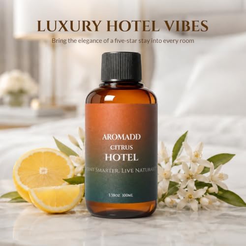 AROMADD Citrus Hotel Diffuser Oil Inspired by Luxury Hotel Scent, 100 mL - Image 6