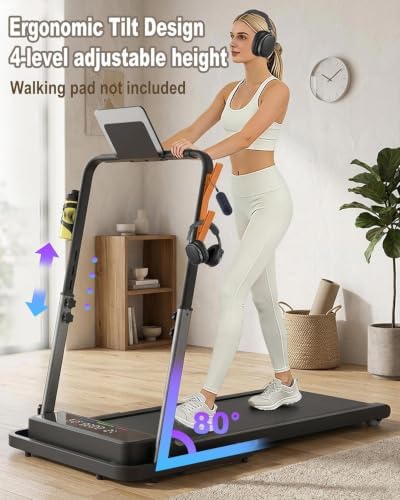 Walking Pad Handle Bar Only, Adjustable & Foldable Treadmill Handrail - Image 2