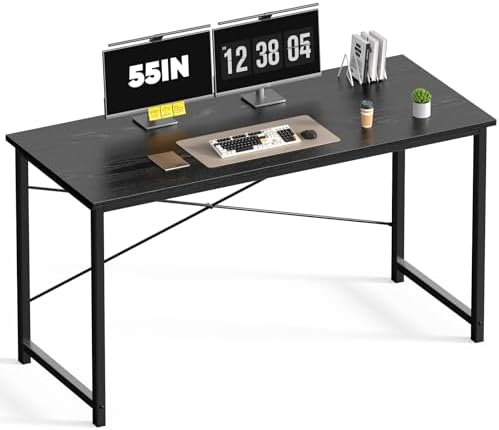 DUMOS 55 Inch Small Computer Desk, Gaming Desks for Home Office Bedroom by DumosLifestyle