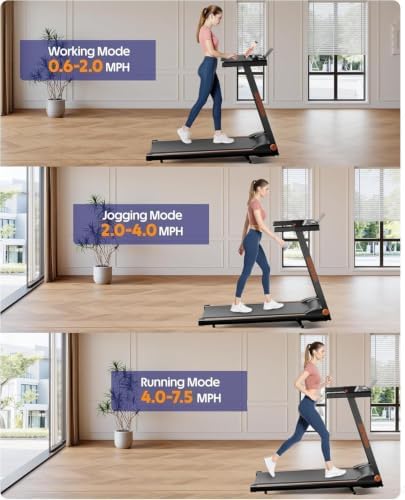 Superun Waking Pad Treadmill with Incline, 3.0HP and 300 LBS Capacity - Image 4