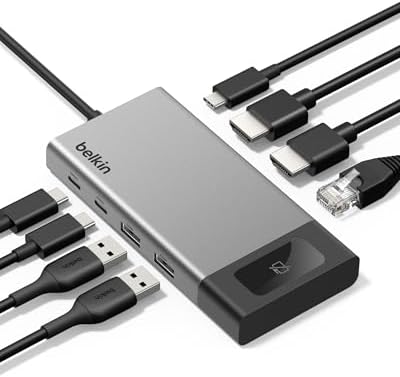 Belkin USB-C Hub 8 in 1 100W Dual Display for Windows by Unknown