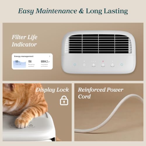 LEVOIT Smart Air Purifier for Home Pets Large Room Vital Pet White - Image 3