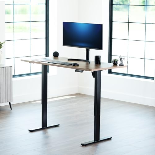 VIVO Reclaimed Wood 60 x 30 in Standing Desk, DESK-KIT-1B6P-30 - Image 2
