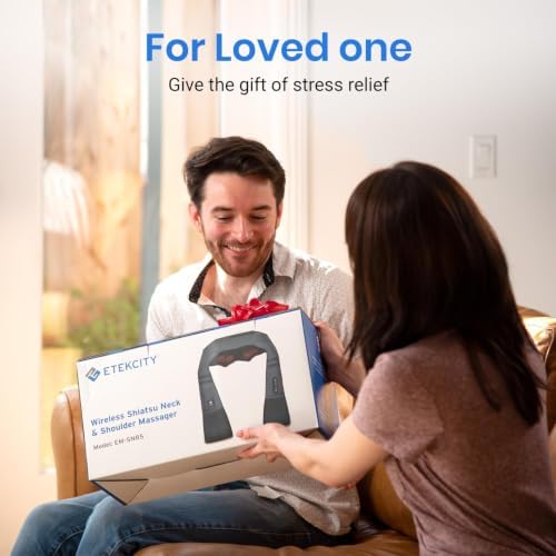 Etekcity FSA Eligible Cordless Neck Massager for Pain Relief Deep Tissue - Image 6