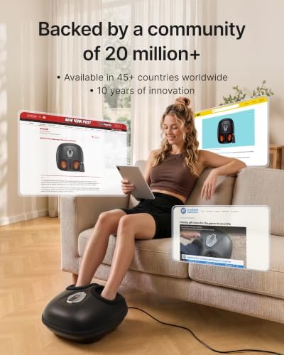 RENPHO Foot Massager with Heat, Birthday Gifts for Women, FSA Eligible HSA - Image 5