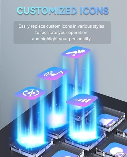 Attack Shark AKP153 Studio Deck, Stream Controller, 15 Macro Keys, Trigger Actions in Apps and Software Like OBS, YouTube, Twitch, Custom Console for Photo and Video Editing, Live Streaming (White) - Image 5