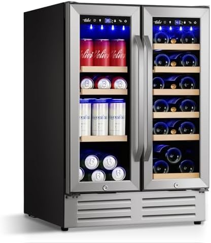 Velivi 24''Beverage Refrigerator Undercounter Wine and Beverage Fridge by Velivi
