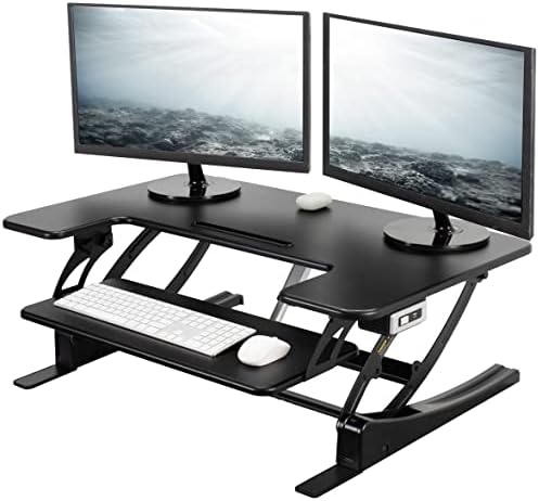 VIVO Black 36 in Electric Desk Converter, DESK-V000VE by VIVO
