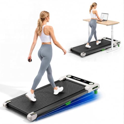 AKLUER Walking Pad with Incline - Under Desk Treadmill Small, 2.5HP Motor by AKLUER