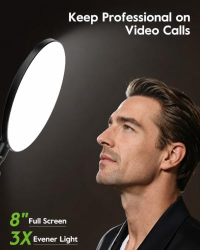LitONES Desk Lamp for Home Office, Professional Video Call Light - Image 2