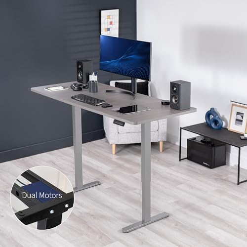 VIVO Dark Gray 71 x 30 in Standing Desk, DESK-KIT-E2G7G - Image 2