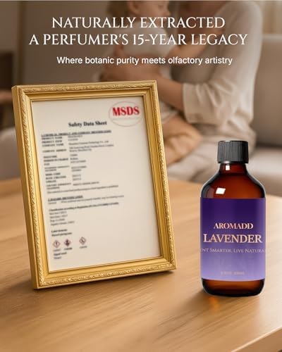 Aromadd Lavender Diffuser Oil Inspired by Classic Botanical Gardens, 200 mL - Image 4