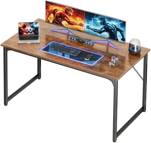 PRAISUN 47 X 24 Inch Computer Desk with Deeper Desktop by PRAISUN