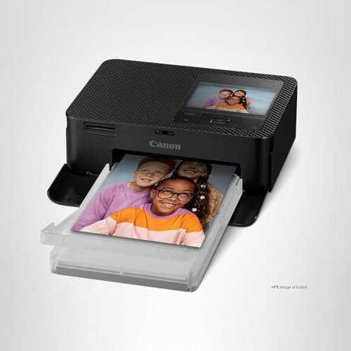 Canon Selphy CP1500 Photo Printer Bundle (Black) with KP-108 Paper (108 Sheets) 3 Color Ink Cartridges & Tudak Cleaning Cloth – Wireless Compact Dye-Sub Printer Kit - Image 2