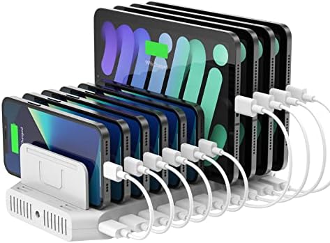 Unitek 96W 10-Port USB iPad Charging Station with Quick Charge 3.0 by Unitek