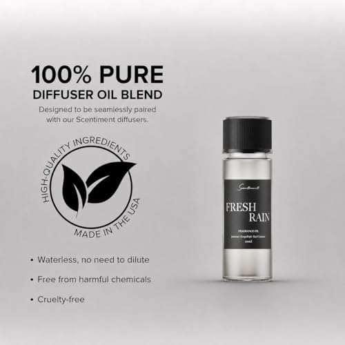 Scentiment Fresh Rain Hotel Diffuser Oil - Hotel Scent - 0.68 fl oz (20 mL) - Image 4