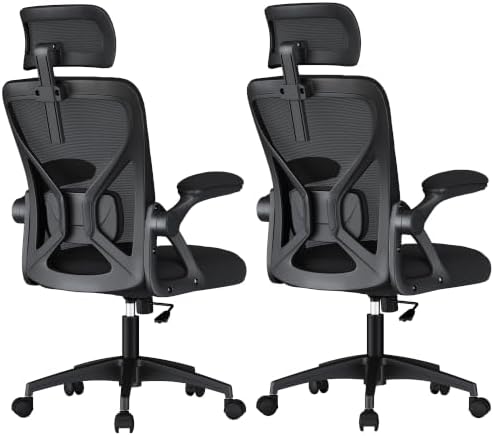VASAGLE Ergonomic Mesh Office Chair with Adjustable Lumbar Support by VASAGLEbySONGMICSHOME