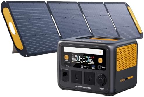 VTOMAN Jump 600X 600W Portable Power Station with Foldable 200W Solar Panel by VTOMAN