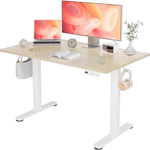YDN 48 x 24 Inch Nature Electric Standing Desk by YDN