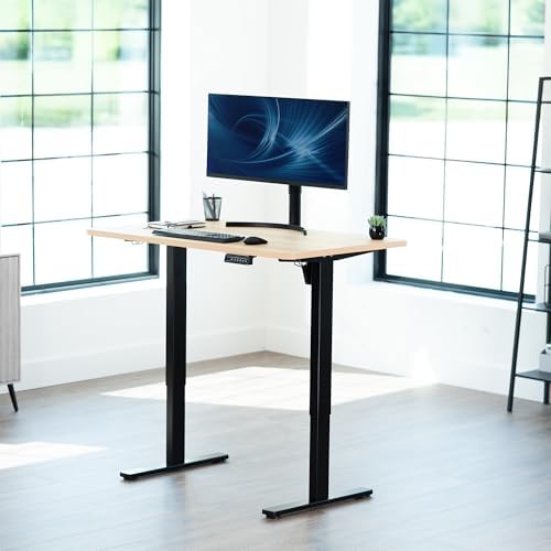 VIVO Light Wood 48 x 30 in Standing Desk, DESK-KIT-1B5C - Image 2